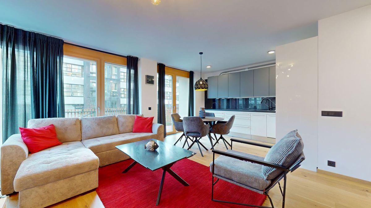 Zariadený 2-izbový bytový apartmán, 88,68m2, projekt Nido 2