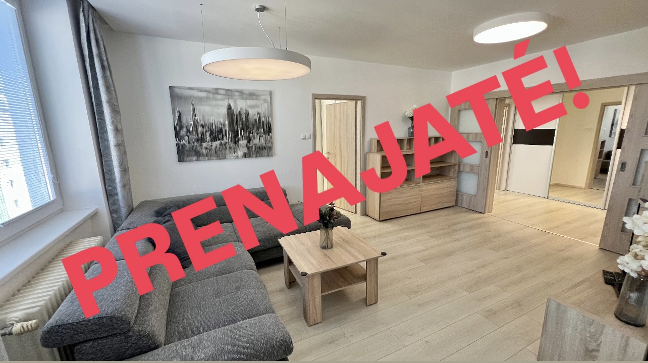 Prenájom 3izb. byt, 77m2, Ul. Tabaková, Staré Mesto